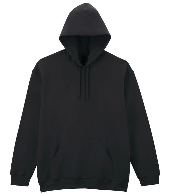 Gildan Gildan SoftStyle® Midweight Hooded Sweatshirt in Black