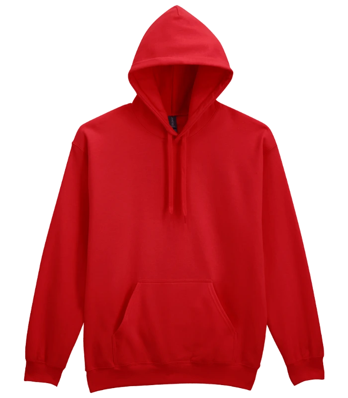 Gildan Gildan SoftStyle® Midweight Hooded Sweatshirt in RED
