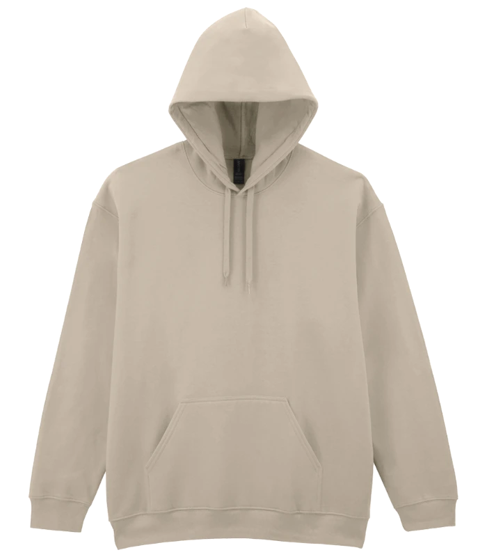 Gildan Gildan SoftStyle® Midweight Hooded Sweatshirt in Sand