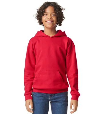 Gildan Gildan Kids SoftStyle® Midweight Hoodie in RED