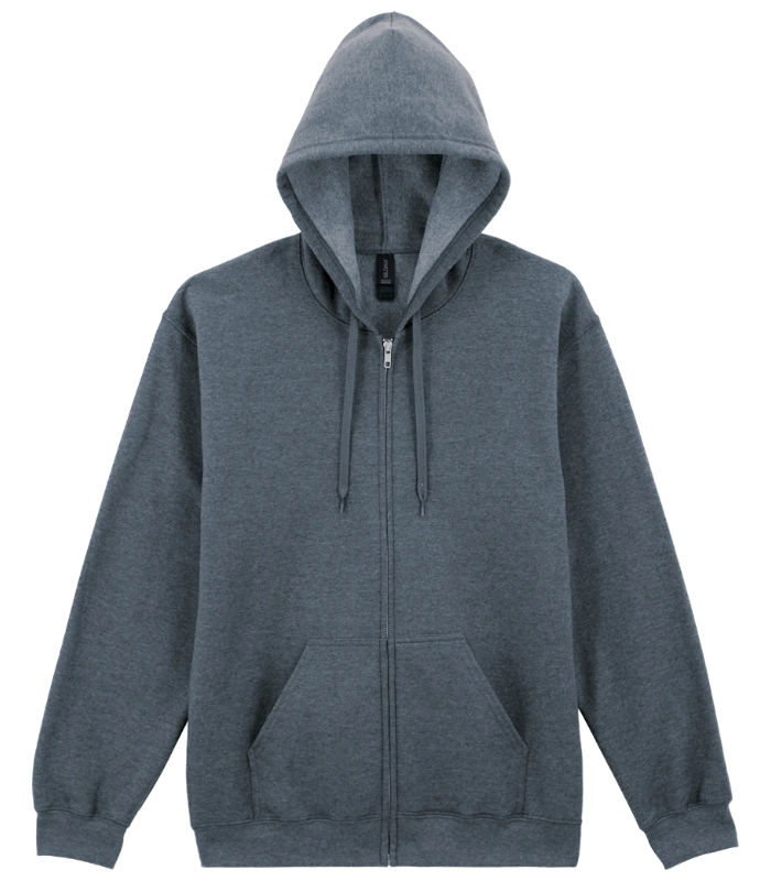 Gildan Gildan SoftStyle® Midweight Full Zip Hooded Sweatshirt in DHE