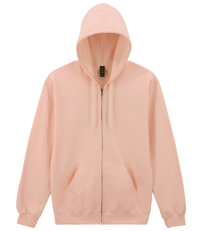 Gildan Gildan SoftStyle® Midweight Full Zip Hooded Sweatshirt in DRO