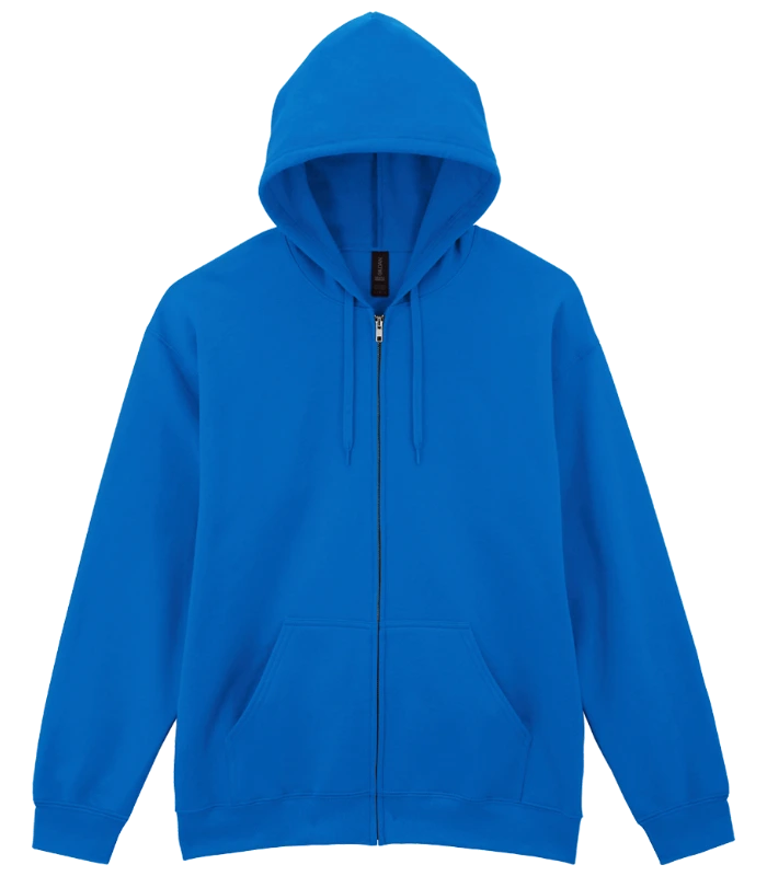 Gildan Gildan SoftStyle® Midweight Full Zip Hooded Sweatshirt in ROY