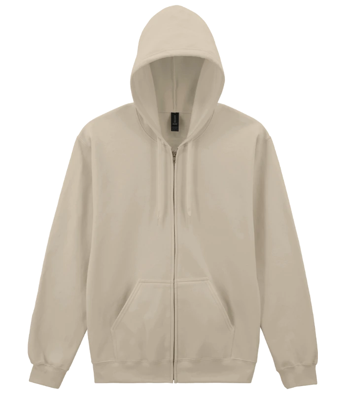 Gildan Gildan SoftStyle® Midweight Full Zip Hooded Sweatshirt in SAN