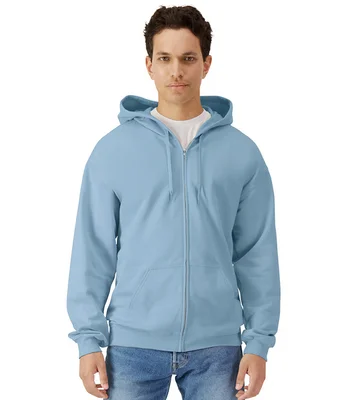 Gildan Gildan SoftStyle® Midweight Full Zip Hooded Sweatshirt in BLK