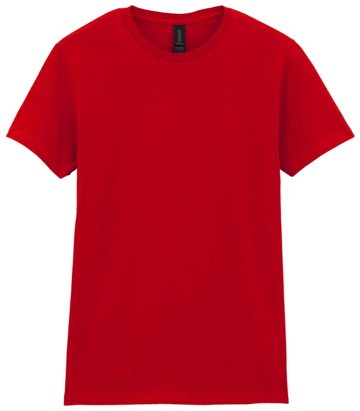 Gildan Gildan Ladies SoftStyle® T-Shirt in RED