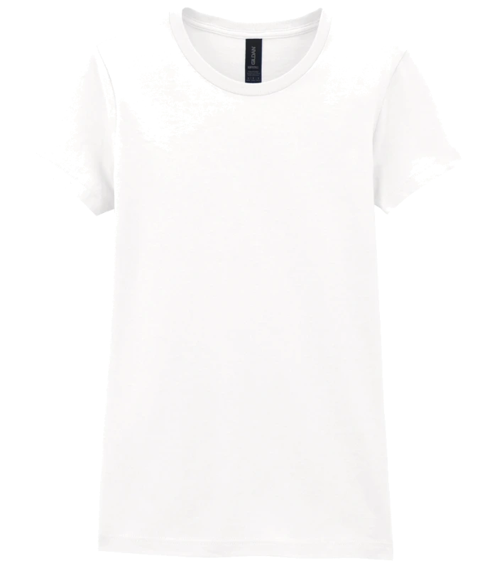 Gildan Gildan Ladies SoftStyle® T-Shirt in WHI