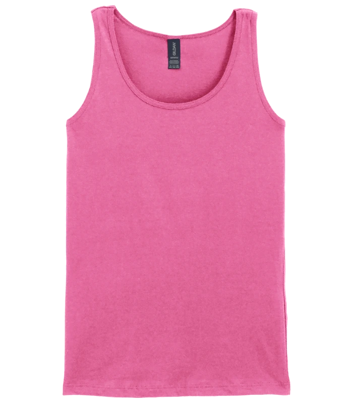 Gildan Gildan Ladies SoftStyle® Tank Top in AZA