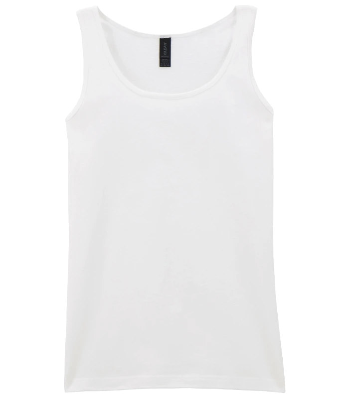Gildan Gildan Ladies SoftStyle® Tank Top in WHI