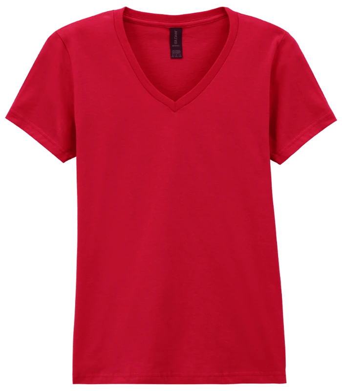 Gildan Gildan Ladies SoftStyle® V-Neck T-Shirt in CHY