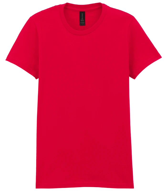Gildan Gildan Ladies SoftStyle® Midweight T-Shirt in RED