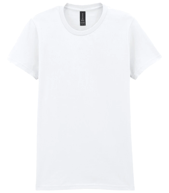 Gildan Gildan Ladies SoftStyle® Midweight T-Shirt in WHI
