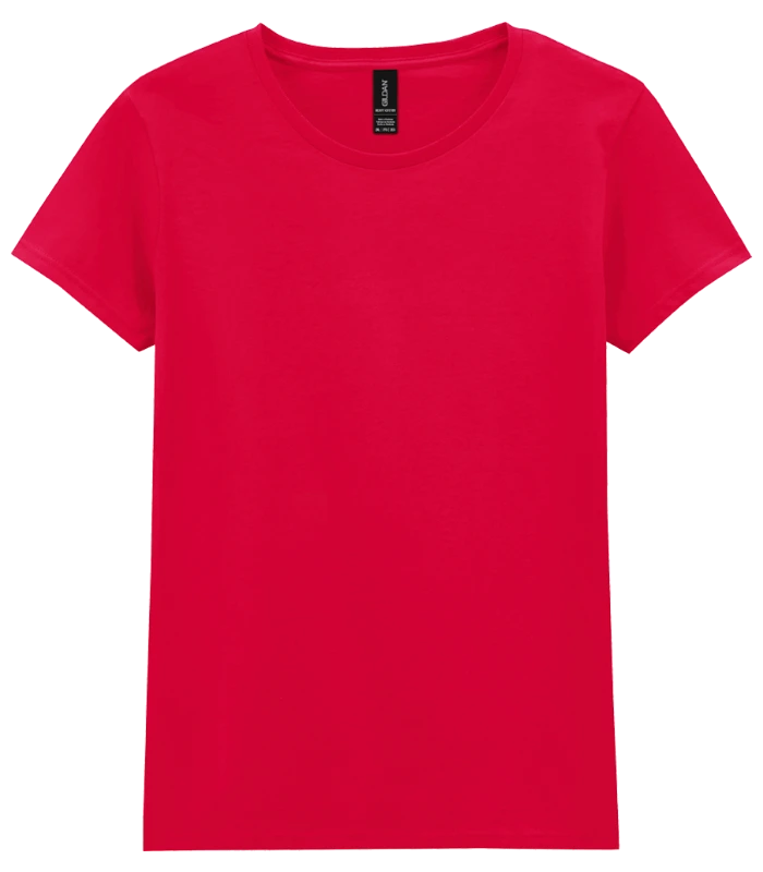 Gildan Gildan Ladies Heavy Cotton™ T-Shirt in RED