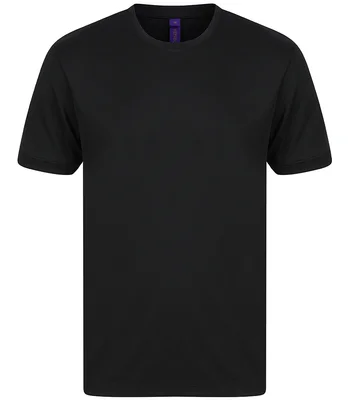 Henbury Henbury HiCool® Performance T-Shirt in BLK