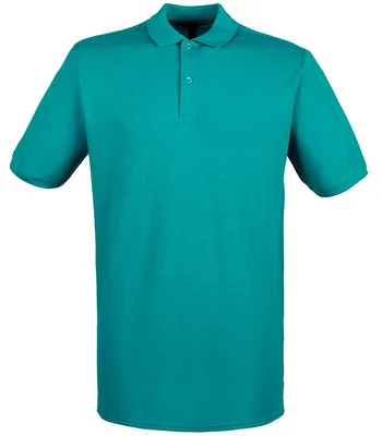 Henbury Henbury Modern Fit Cotton Piqué Polo Shirt in BRJ