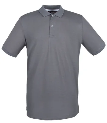 Henbury Henbury Modern Fit Cotton Piqué Polo Shirt in STE