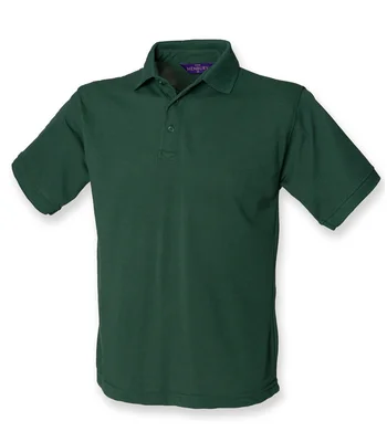 Henbury Henbury Heavy Poly/Cotton Piqué Polo Shirt in BOT