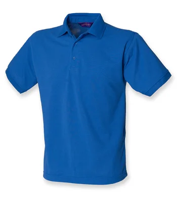 Henbury Henbury Heavy Poly/Cotton Piqué Polo Shirt in ROY