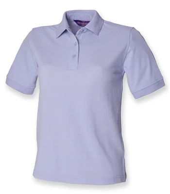 Henbury Henbury Ladies Poly/Cotton Piqué Polo Shirt in LAV