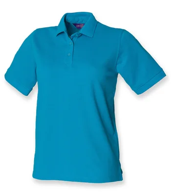Henbury Henbury Ladies Poly/Cotton Piqué Polo Shirt in TUR