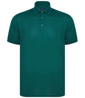 Henbury Henbury Recycled Polyester Piqué Polo Shirt in BOT