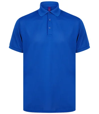 Henbury Henbury Recycled Polyester Piqué Polo Shirt in ROY