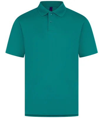 Henbury Henbury Coolplus® Wicking Piqué Polo Shirt in BRJ