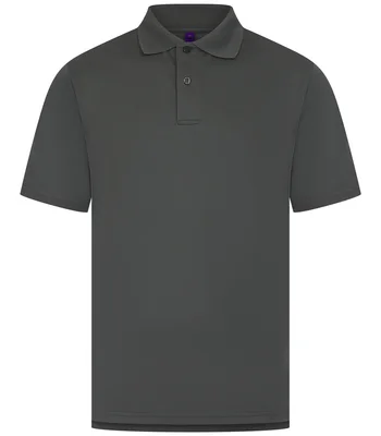 Henbury Henbury Coolplus® Wicking Piqué Polo Shirt in CHR