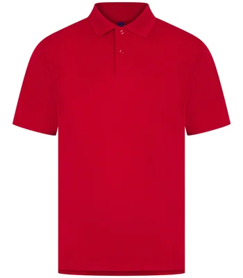 Henbury Henbury Coolplus® Wicking Piqué Polo Shirt in CSR