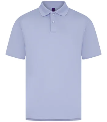 Henbury Henbury Coolplus® Wicking Piqué Polo Shirt in LAV