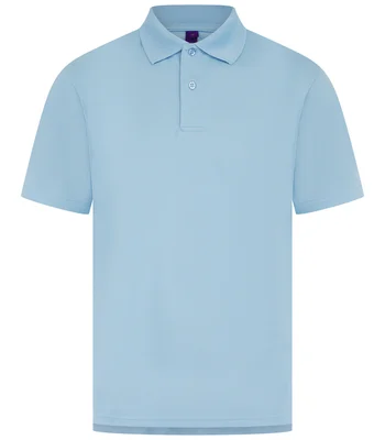 Henbury Henbury Coolplus® Wicking Piqué Polo Shirt in LBL