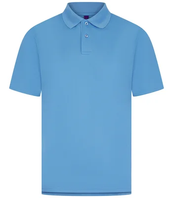 Henbury Henbury Coolplus® Wicking Piqué Polo Shirt in MBL