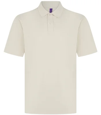 Henbury Henbury Coolplus® Wicking Piqué Polo Shirt in NAT