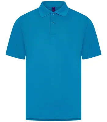 Henbury Henbury Coolplus® Wicking Piqué Polo Shirt in SAP