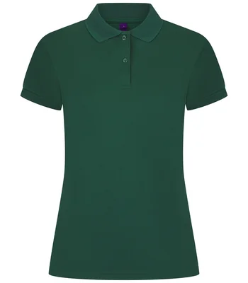 Henbury Henbury Ladies Coolplus® Wicking Piqué Polo Shirt in BOT