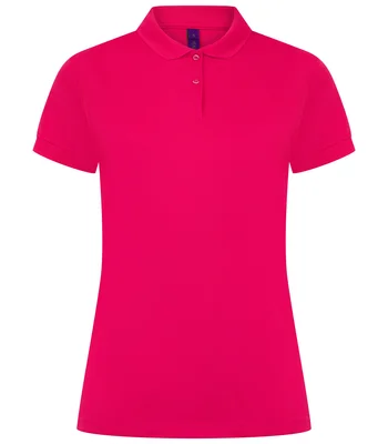Henbury Henbury Ladies Coolplus® Wicking Piqué Polo Shirt in BPN