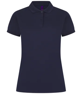 Henbury Henbury Ladies Coolplus® Wicking Piqué Polo Shirt in OXN