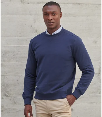 Henbury Henbury Unisex Sustainable Sweatshirt in BLK
