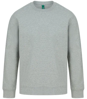 Henbury Henbury Unisex Sustainable Sweatshirt in HEA