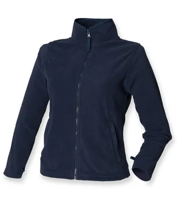 Henbury Henbury Ladies Micro Fleece Jacket in NAV