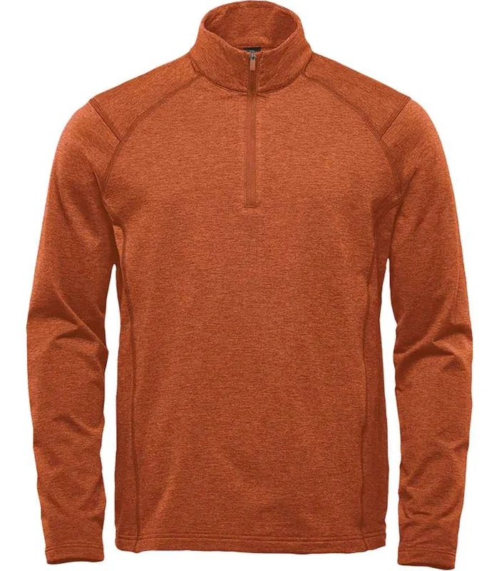 Stormtech Stormtech Treeline Performance 1/4 Zip Pullover in Rust Heather