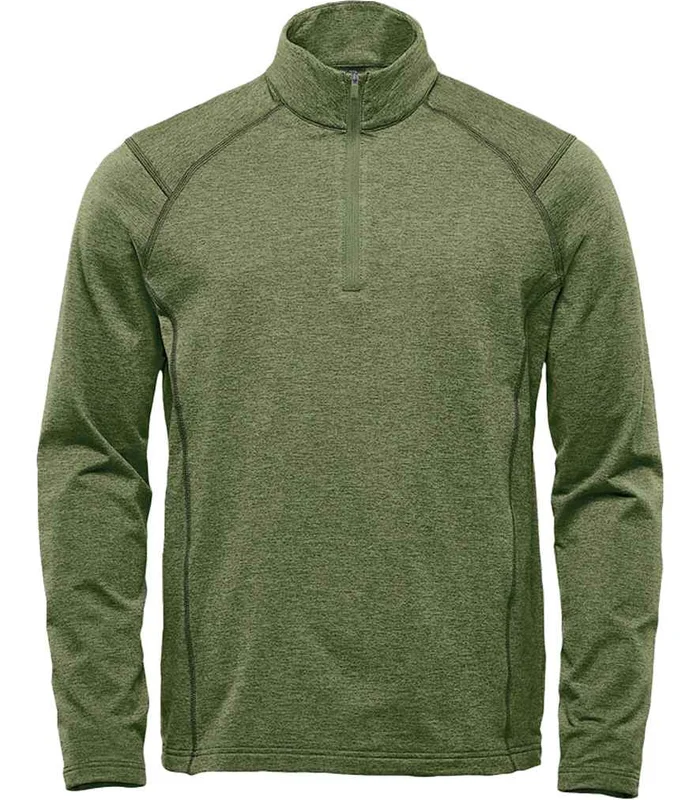 Stormtech Stormtech Treeline Performance 1/4 Zip Pullover in Sage Green Heather