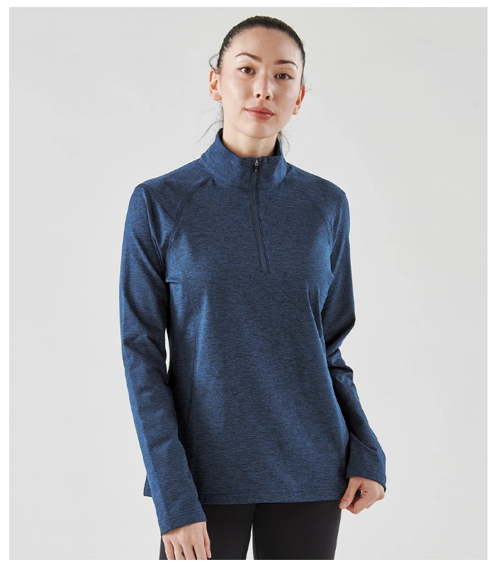Stormtech Stormtech Ladies Treeline Performance 1/4 Zip Pullover in BKH