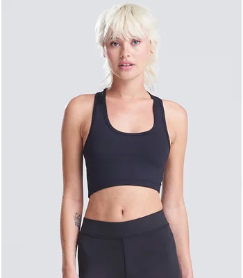 Just Cool AWDis Ladies Cool Sports Crop Top in JBK