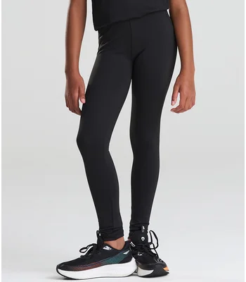 Just Cool AWDis Girls Cool Athletic Pants in JBK