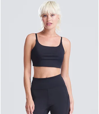 Just Cool AWDis Ladies Cool Recycled Tech Sports Bra in JBK