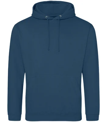 Just Hoods AWDis College Hoodie in IKB