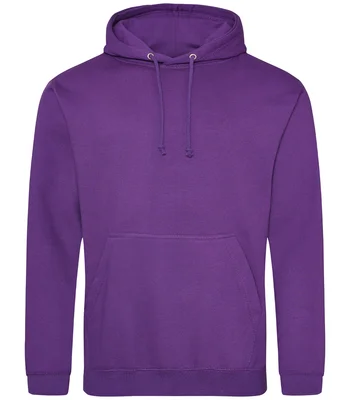 Just Hoods AWDis College Hoodie in PUR