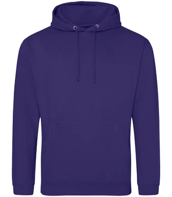Just Hoods AWDis College Hoodie in UVT