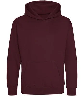 Just Hoods AWDis Kids Hoodie in BUR